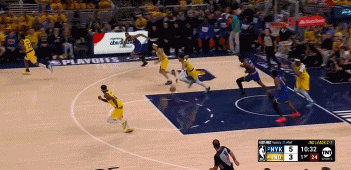 热得发烫！内史密斯1分钟连中2记三分 帮助球队占据主动